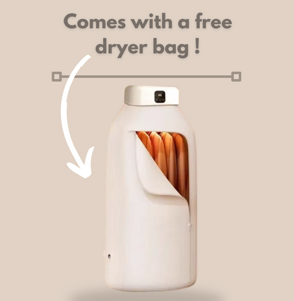 BreezePod™ Mini Portable Dryer with Removable Dryer Bag & Remote